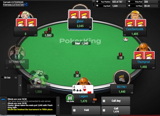 Sit & Crush» Weekly Leaderboard :: PokerKing - Play Poker Online