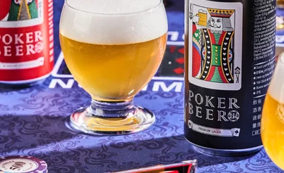 Poker Beers, Spirits, and Energy Drinks from Around the World