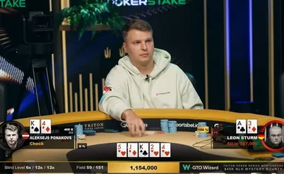 Leon Sturm and Alexsejs Ponyakov Analyze Their Own Hand