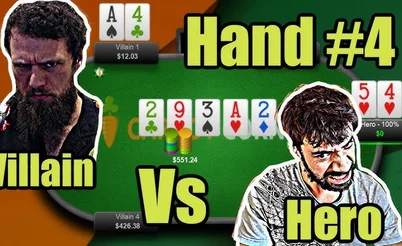 Stacking a Reg Then Analyzing the Hand Together - Carrot Corner